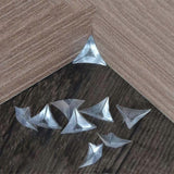 Darrahopens Audio & Video > Musical Instrument & Accessories > Audio Accessories 100pcs Triangle Clear Anti-Dust Corner Protectors - Decorative Edge Guards for Drawers