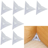 Darrahopens Audio & Video > Musical Instrument & Accessories > Audio Accessories 100pcs Triangle Clear Anti-Dust Corner Protectors - Decorative Edge Guards for Drawers