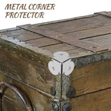Darrahopens Audio & Video > Musical Instrument & Accessories > Audio Accessories 10pcs Metal Box Corner Protectors - Loudspeaker & Cabinet Corner Guards, Angle Cover