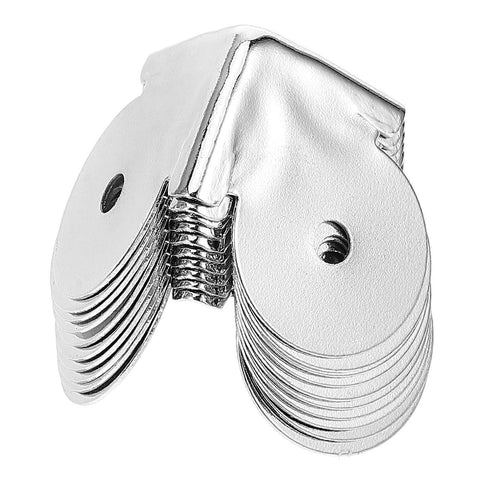 Darrahopens Audio & Video > Musical Instrument & Accessories > Audio Accessories 10pcs Metal Box Corner Protectors - Loudspeaker & Cabinet Corner Guards, Angle Cover
