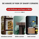 Darrahopens Audio & Video > Musical Instrument & Accessories > Audio Accessories 10pcs Table Corner Protectors - PVC Babies Proofing Guards for Furniture Edge Protection