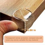 Darrahopens Audio & Video > Musical Instrument & Accessories > Audio Accessories 12pcs Clear Table Corner Protectors - Transparent Babies Proofing Furniture Edge Guards