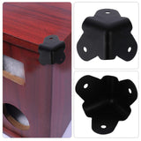 Darrahopens Audio & Video > Musical Instrument & Accessories > Audio Accessories 16pcs Metal Speaker Corner Protectors - Rounded Cabinet Box Edge Guards