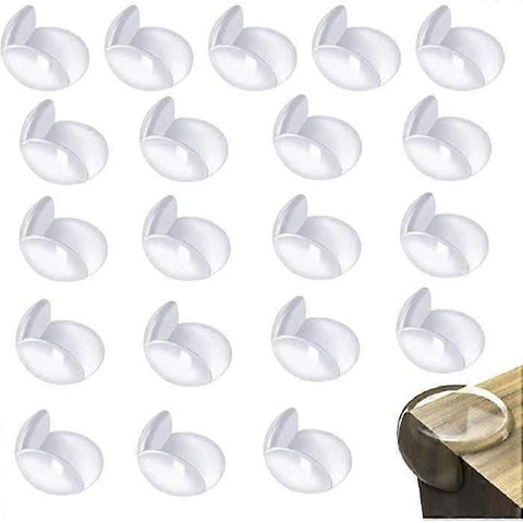 Darrahopens Audio & Video > Musical Instrument & Accessories > Audio Accessories 20pcs Transparent PVC Table Corner Protectors - Babies Proofing Furniture Edge Guards
