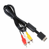 Darrahopens Audio & Video > Musical Instrument & Accessories > Audio Accessories 2PCS 1.8M RCA AV Cable for Sony PlayStation PS1 PS2 PS3 Audio Video Cord
