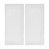Darrahopens Audio & Video > Musical Instrument & Accessories > Audio Accessories 2Pcs Baby Proof Vent Cover Child Proof Safe Soft Silicone for Home Floor Catch Debris Hair Insect White In Australia - Darrahopens