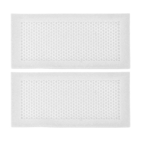 Darrahopens Audio & Video > Musical Instrument & Accessories > Audio Accessories 2Pcs Baby Proof Vent Cover Child Proof Safe Soft Silicone for Home Floor Catch Debris Hair Insect White In Australia - Darrahopens