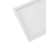 Darrahopens Audio & Video > Musical Instrument & Accessories > Audio Accessories 2Pcs Baby Proof Vent Cover Child Proof Safe Soft Silicone for Home Floor Catch Debris Hair Insect White In Australia - Darrahopens