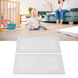 Darrahopens Audio & Video > Musical Instrument & Accessories > Audio Accessories 2Pcs Baby Proof Vent Cover Child Proof Safe Soft Silicone for Home Floor Catch Debris Hair Insect White In Australia - Darrahopens