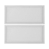 Darrahopens Audio & Video > Musical Instrument & Accessories > Audio Accessories 2Pcs Baby Proof Vent Cover Child Proof Safe Soft Silicone for Home Floor Catch Debris Hair Insect White In Australia - Darrahopens
