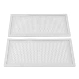 Darrahopens Audio & Video > Musical Instrument & Accessories > Audio Accessories 2Pcs Baby Proof Vent Cover Child Proof Safe Soft Silicone for Home Floor Catch Debris Hair Insect White In Australia - Darrahopens