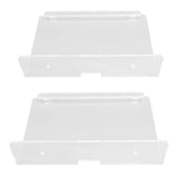 Darrahopens Audio & Video > Musical Instrument & Accessories > Audio Accessories 2PCS Floating Shelf Acrylic Wall Shelf Easy Installation Wall Mount for Speaker Monitor Living Room Wall Decor In Australia - Darrahopens