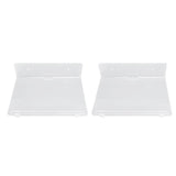 Darrahopens Audio & Video > Musical Instrument & Accessories > Audio Accessories 2PCS Floating Shelf Acrylic Wall Shelf Easy Installation Wall Mount for Speaker Monitor Living Room Wall Decor In Australia - Darrahopens