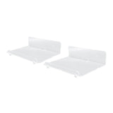 Darrahopens Audio & Video > Musical Instrument & Accessories > Audio Accessories 2PCS Floating Shelf Acrylic Wall Shelf Easy Installation Wall Mount for Speaker Monitor Living Room Wall Decor In Australia - Darrahopens