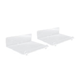 Darrahopens Audio & Video > Musical Instrument & Accessories > Audio Accessories 2PCS Floating Shelf Acrylic Wall Shelf Easy Installation Wall Mount for Speaker Monitor Living Room Wall Decor In Australia - Darrahopens