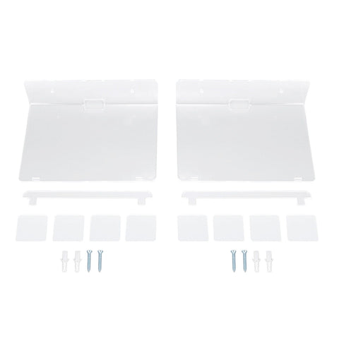 Darrahopens Audio & Video > Musical Instrument & Accessories > Audio Accessories 2PCS Floating Shelf Acrylic Wall Shelf Easy Installation Wall Mount for Speaker Monitor Living Room Wall Decor In Australia - Darrahopens