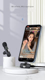 Darrahopens Audio & Video > Musical Instrument & Accessories > Audio Accessories 2pcs Wireless Lavalier Microphones - Clip-on Mic for iPhone, iPad, Video, Podcast