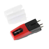 Darrahopens Audio & Video > Musical Instrument & Accessories > Audio Accessories 4Pcs Replacement Turntable Diamond Stylus Needle for LP Record Player Phono Ceramic Cartridge