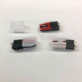Darrahopens Audio & Video > Musical Instrument & Accessories > Audio Accessories 4Pcs Replacement Turntable Diamond Stylus Needle for LP Record Player Phono Ceramic Cartridge