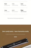 Darrahopens Audio & Video > Musical Instrument & Accessories > Audio Accessories Black 28-hole harmonica, double-row harmonica, professional harmonica, diatonic harmonica, music accessory, harmonica for beginners, harmonica for professionals, Australian music store