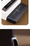 Darrahopens Audio & Video > Musical Instrument & Accessories > Audio Accessories Black 28-hole harmonica, double-row harmonica, professional harmonica, diatonic harmonica, music accessory, harmonica for beginners, harmonica for professionals, Australian music store