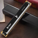 Darrahopens Audio & Video > Musical Instrument & Accessories > Audio Accessories Black 28-hole harmonica, double-row harmonica, professional harmonica, diatonic harmonica, music accessory, harmonica for beginners, harmonica for professionals, Australian music store