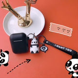 Darrahopens Audio & Video > Musical Instrument & Accessories > Audio Accessories Brown jumpsuit + geometric reindeer Apple AirPods pro