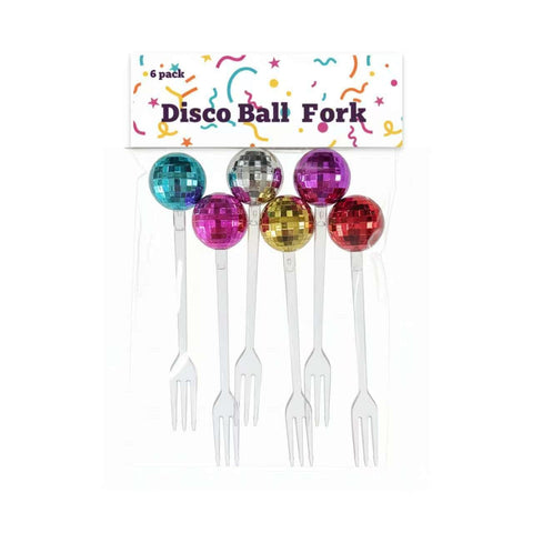 Darrahopens Audio & Video > Musical Instrument & Accessories > Audio Accessories bulk 144 Reusable Plastic Disco Ball Fork Asst