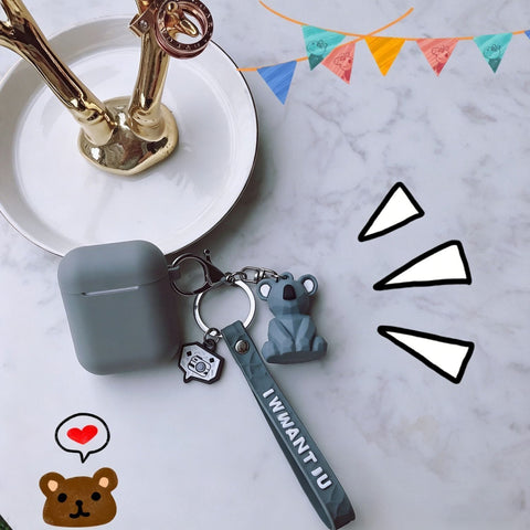 Darrahopens Audio & Video > Musical Instrument & Accessories > Audio Accessories Grey set + Geometric Koala Apple AirPods pro