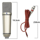 Darrahopens Audio & Video > Musical Instrument & Accessories > Audio Accessories Large Diaphragm Condenser Microphone - Studio/Gaming/Podcast Mic for PC