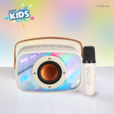 Darrahopens Audio & Video > Musical Instrument & Accessories > Audio Accessories Laser Infinity Karaoke Speaker with Wireless Mic
