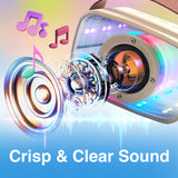 Darrahopens Audio & Video > Musical Instrument & Accessories > Audio Accessories Laser Infinity Karaoke Speaker with Wireless Mic