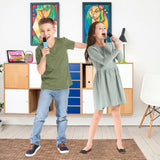 Darrahopens Audio & Video > Musical Instrument & Accessories > Audio Accessories Laser Mini Karaoke Speaker with 2 Wireless Mics - Blue