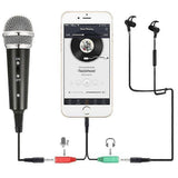 Darrahopens Audio & Video > Musical Instrument & Accessories > Audio Accessories Metal Condenser Microphone Set - PC/Laptop Studio Recording Microphone Kit
