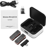 Darrahopens Audio & Video > Musical Instrument & Accessories > Audio Accessories Mini Wireless Lavalier Microphone - Portable Clip-on Mic for Video and Podcast