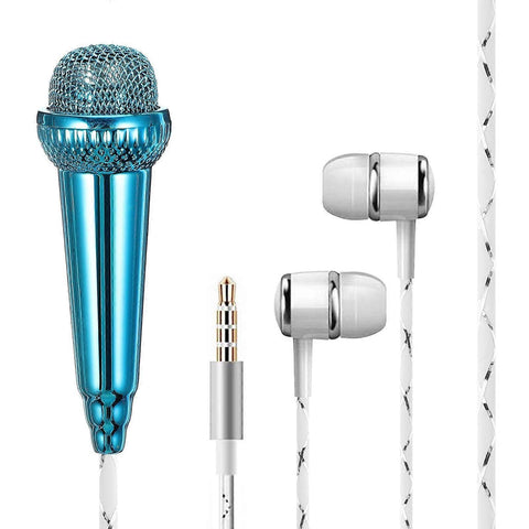 Darrahopens Audio & Video > Musical Instrument & Accessories > Audio Accessories Miniature Vocal Microphone - Portable Mic for Voice Recording and Speech