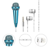 Darrahopens Audio & Video > Musical Instrument & Accessories > Audio Accessories Miniature Vocal Microphone - Portable Mic for Voice Recording and Speech