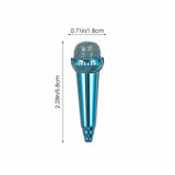 Darrahopens Audio & Video > Musical Instrument & Accessories > Audio Accessories Miniature Vocal Microphone - Portable Mic for Voice Recording and Speech