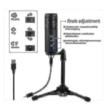 Darrahopens Audio & Video > Musical Instrument & Accessories > Audio Accessories Professional USB Condenser Microphone - Studio Grade Recording Mic
