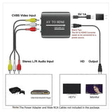 Darrahopens Audio & Video > Musical Instrument & Accessories > Audio Accessories RCA to AV Adapter for PS1/2/3/N64/VCR/DVD