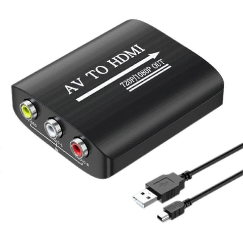 Darrahopens Audio & Video > Musical Instrument & Accessories > Audio Accessories RCA to AV Adapter for PS1/2/3/N64/VCR/DVD