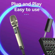Darrahopens Audio & Video > Musical Instrument & Accessories > Audio Accessories SKM9000 Wireless Microphone Professional UHF Frequency Adjustable Ultimate Sound Clarity for Show Teaching Wedding B In Australia - Darrahopens