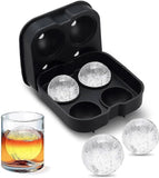 Darrahopens Audio & Video > Musical Instrument & Accessories > Audio Accessories Sphere Ice Mold - Silicone Whiskey Glass Ball Maker
