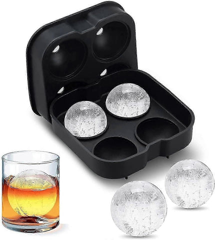 Darrahopens Audio & Video > Musical Instrument & Accessories > Audio Accessories Sphere Ice Mold - Silicone Whiskey Glass Ball Maker
