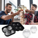 Darrahopens Audio & Video > Musical Instrument & Accessories > Audio Accessories Sphere Ice Mold - Silicone Whiskey Glass Ball Maker