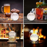 Darrahopens Audio & Video > Musical Instrument & Accessories > Audio Accessories Sphere Ice Mold - Silicone Whiskey Glass Ball Maker