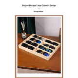 Darrahopens Audio & Video > Musical Instrument & Accessories > Audio Accessories Sunglass Organizer,Glasses Organizer,8-Slot Sunglasses Tray for Drawer, Men's/Women's Sunglasses Box, Glasses Holder for Watch Stackable Eyeglass/Eyewear Display Tray（Only storage box）