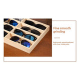 Darrahopens Audio & Video > Musical Instrument & Accessories > Audio Accessories Sunglass Organizer,Glasses Organizer,8-Slot Sunglasses Tray for Drawer, Men's/Women's Sunglasses Box, Glasses Holder for Watch Stackable Eyeglass/Eyewear Display Tray（Only storage box）