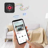 Darrahopens Audio & Video > Musical Instrument & Accessories > Audio Accessories Wall-Mount Bluetooth CD Player LCD Display Music Player Home Audio Boombox Black
