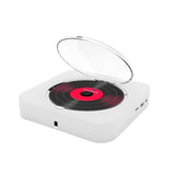 Darrahopens Audio & Video > Musical Instrument & Accessories > Audio Accessories Wall-Mount Bluetooth CD Player LCD Display Music Player Home Audio Boombox White